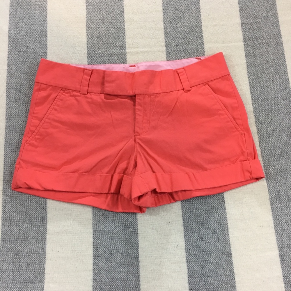 Lilly Pulitzer Women's Coral Pink Barclay Shorts 4